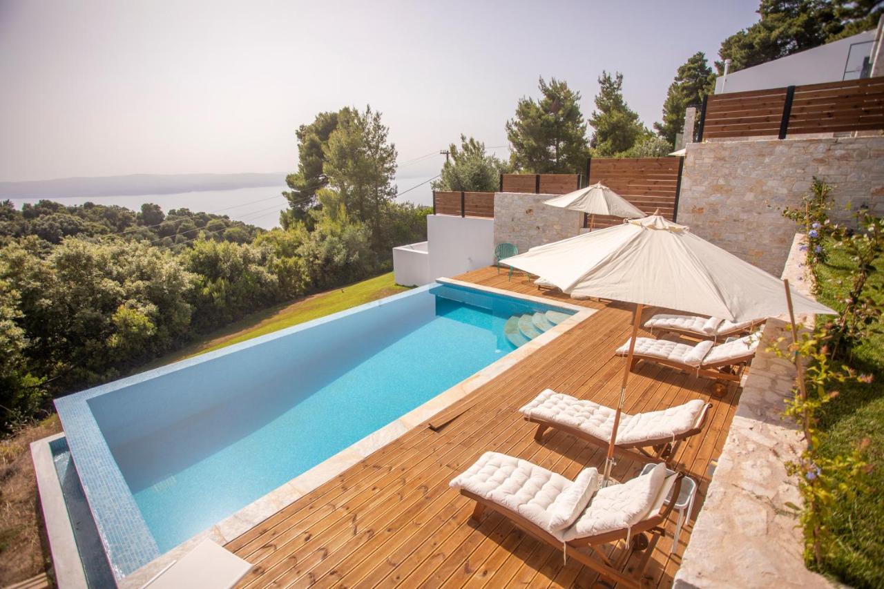 Allure Luxury Villas 3&4 Serenity Retreat Moni Evaggelistrias Exterior photo