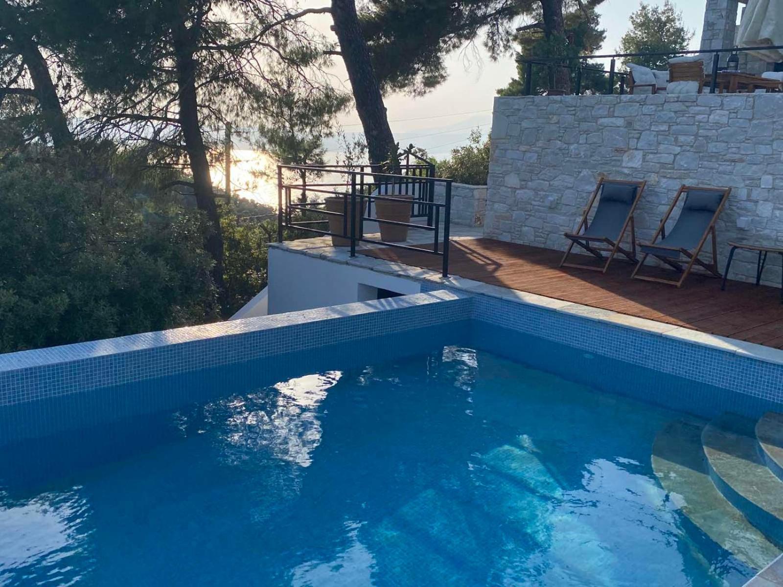 Allure Luxury Villas 3&4 Serenity Retreat Moni Evaggelistrias Exterior photo