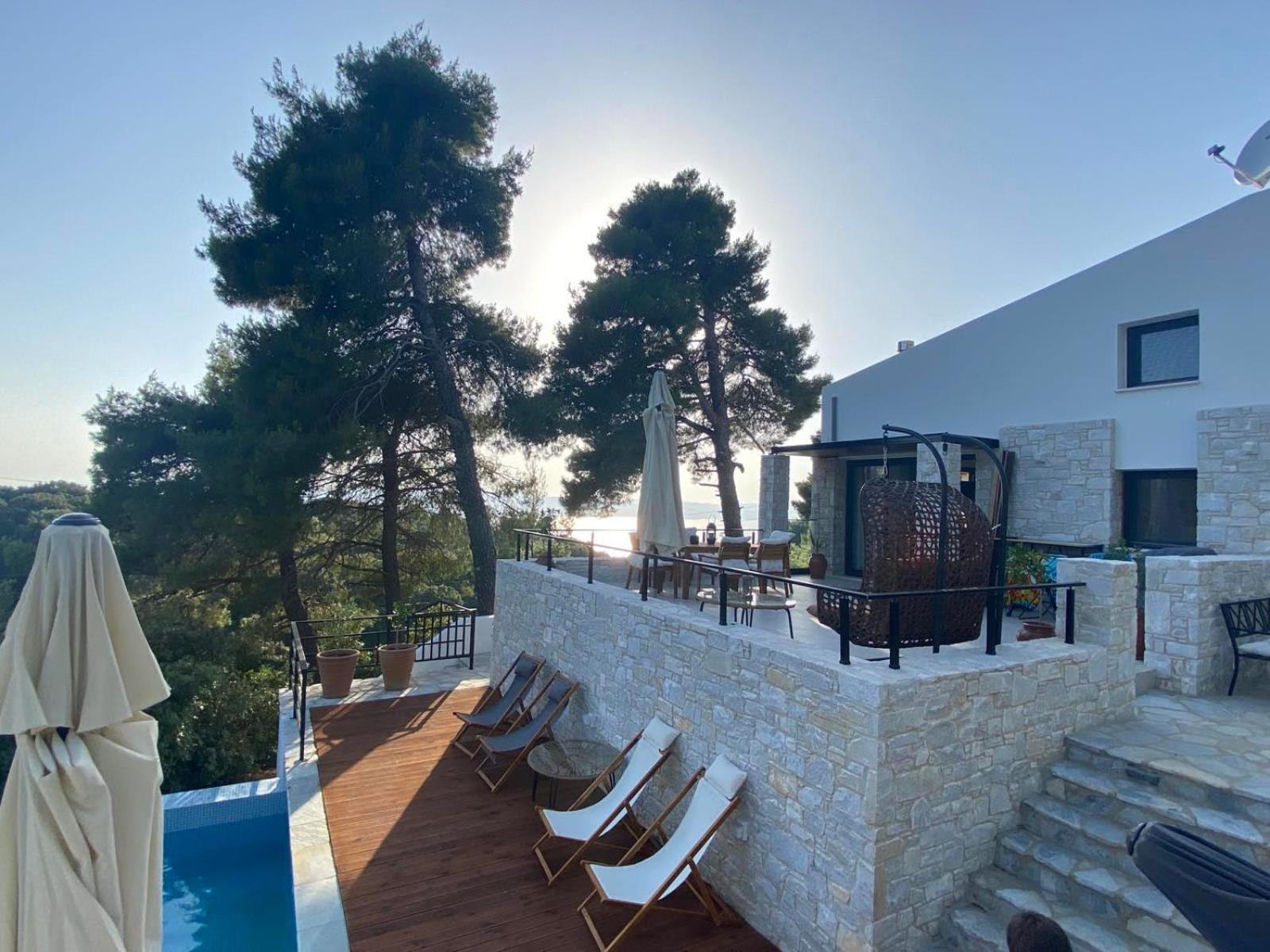Allure Luxury Villas 3&4 Serenity Retreat Moni Evaggelistrias Exterior photo