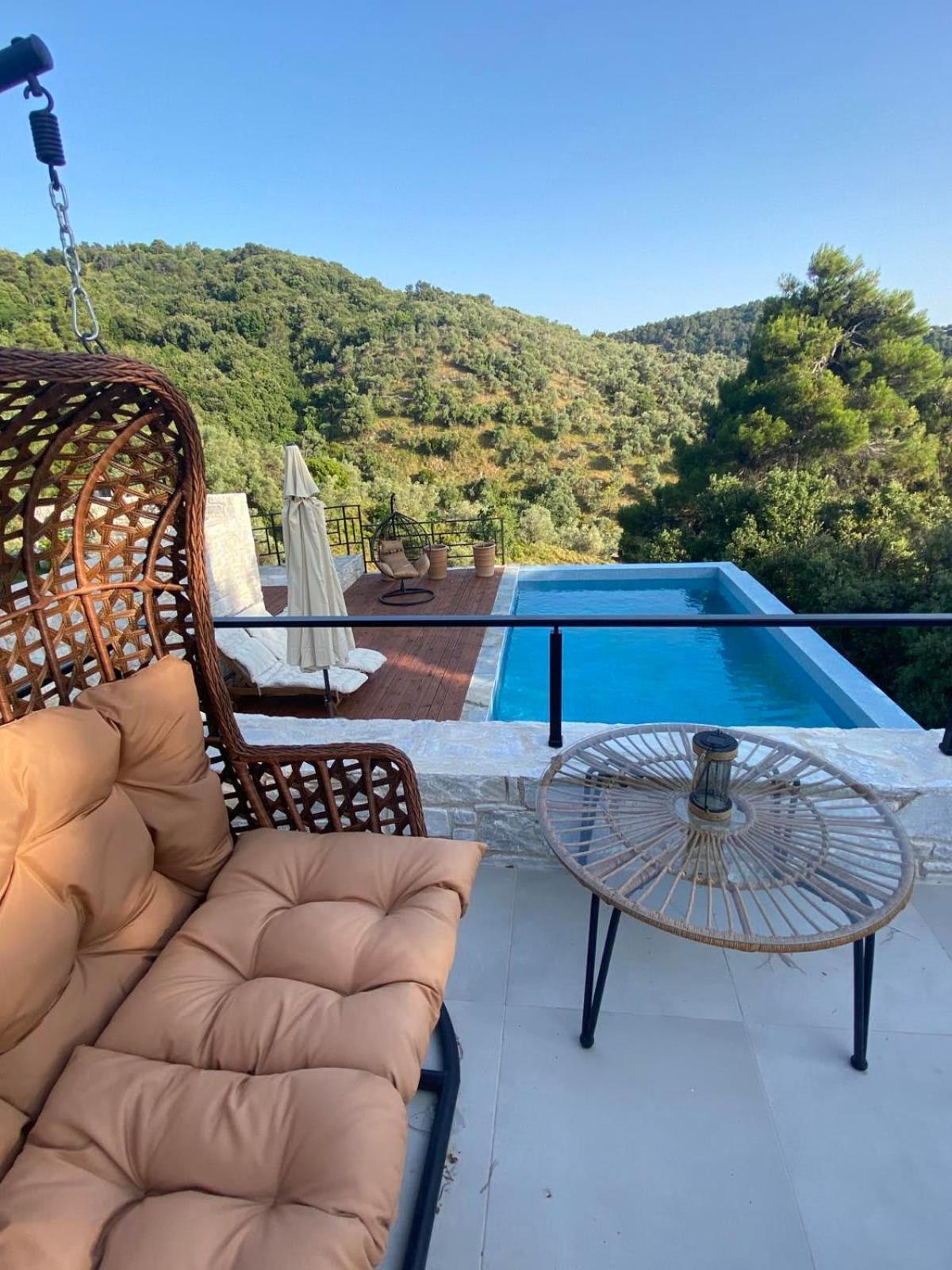 Allure Luxury Villas 3&4 Serenity Retreat Moni Evaggelistrias Exterior photo