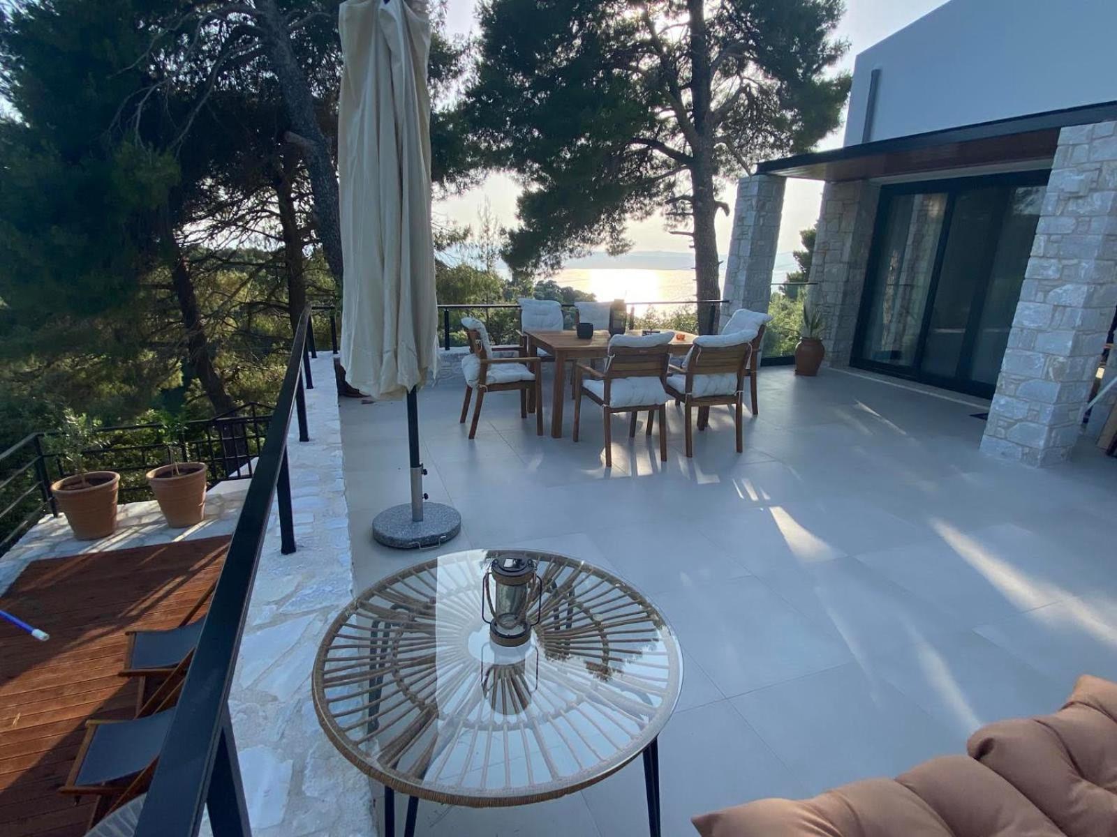 Allure Luxury Villas 3&4 Serenity Retreat Moni Evaggelistrias Exterior photo