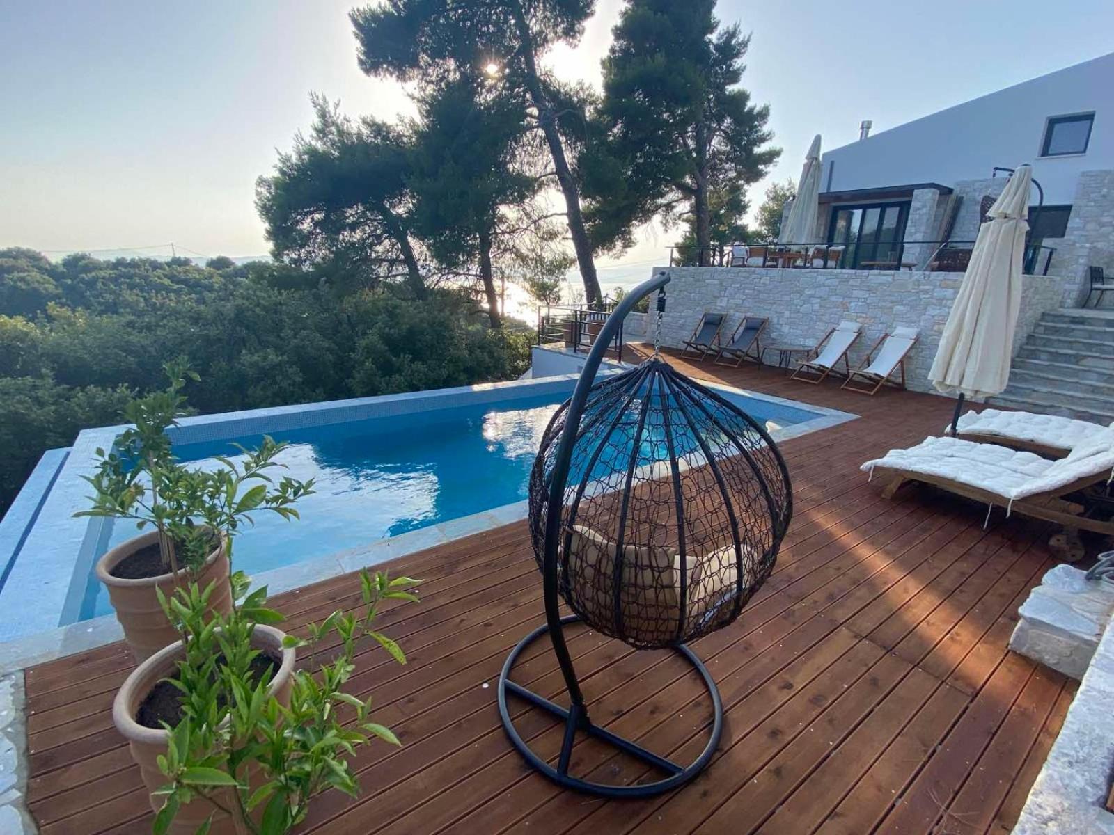 Allure Luxury Villas 3&4 Serenity Retreat Moni Evaggelistrias Exterior photo