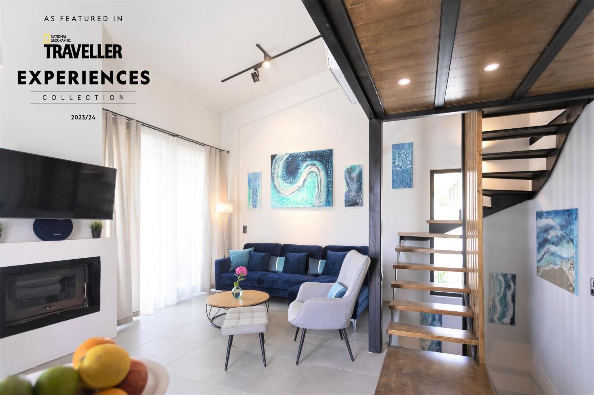 Allure Luxury Villas 3&4 Serenity Retreat Moni Evaggelistrias Exterior photo